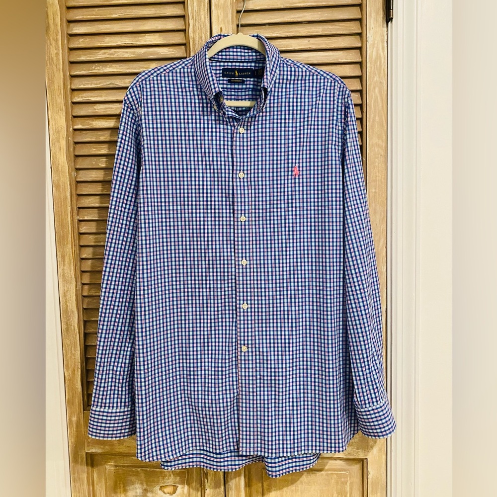 Ralph Lauren men’s button down - Large